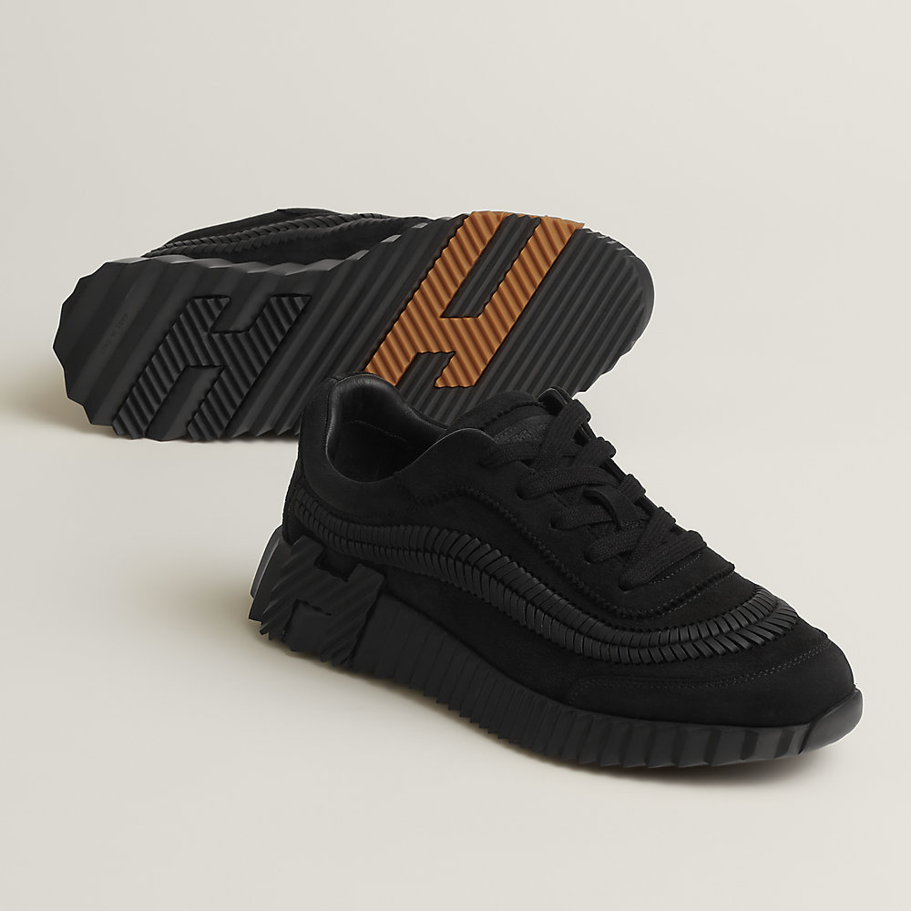 Hermes Men's Multiolore Orange Bouncing 42 Sneaker Shoes